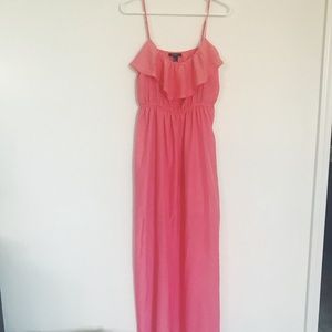 Coral Maxi Dress